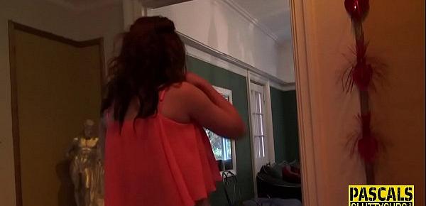 Riding and throating sub gets ass whipped